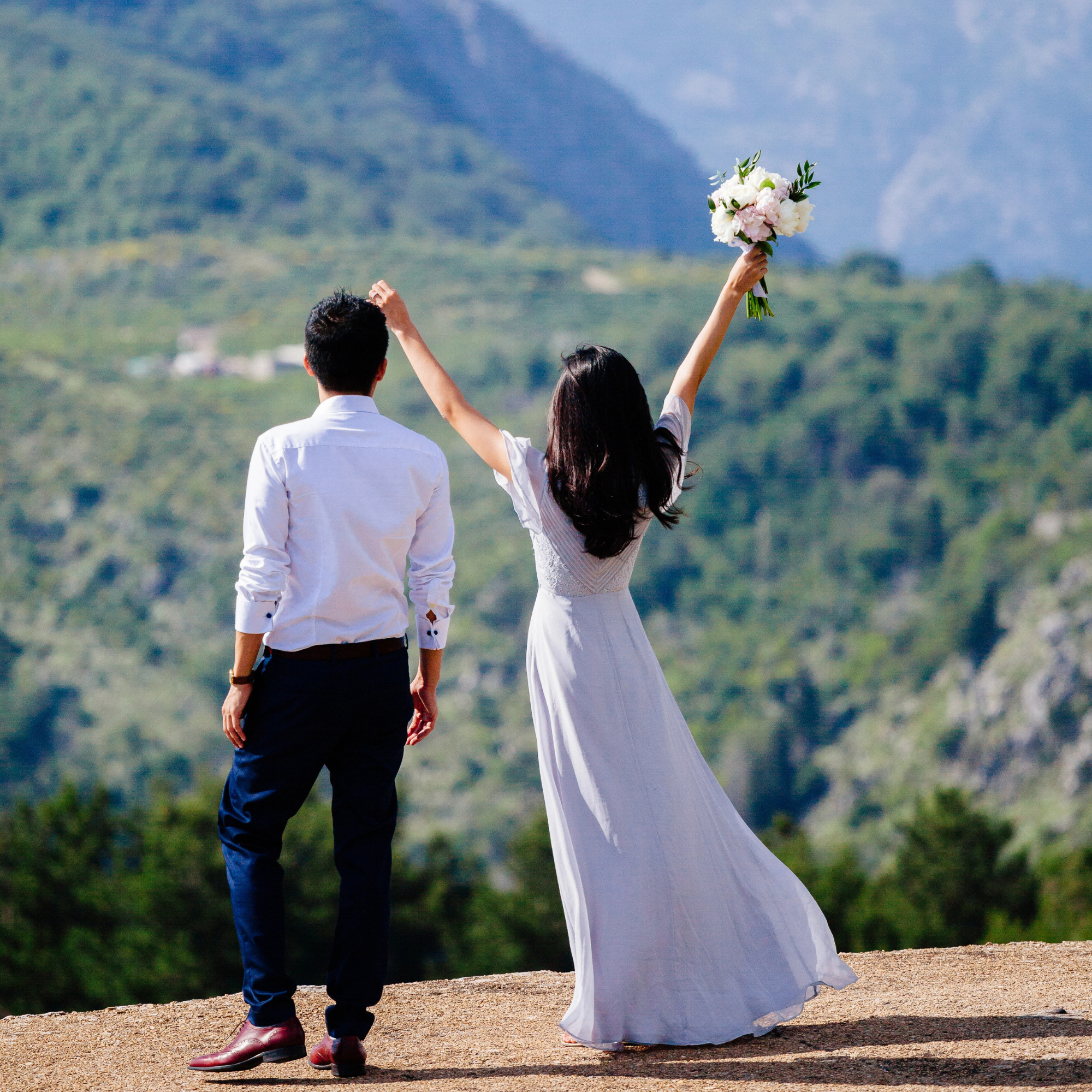 Couple in the Mountains